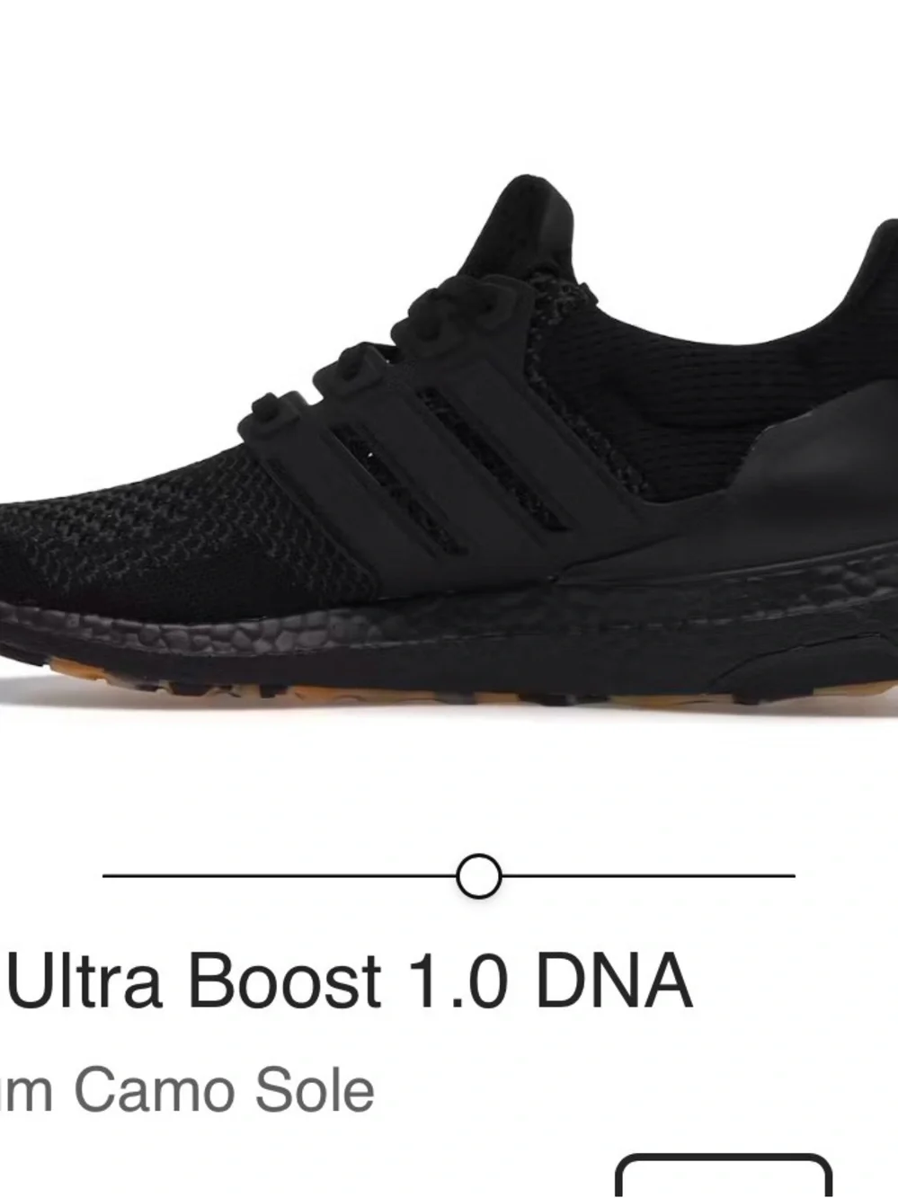 adidas Ultra Boost 1.0 DNA Men's Running Shoes - Black